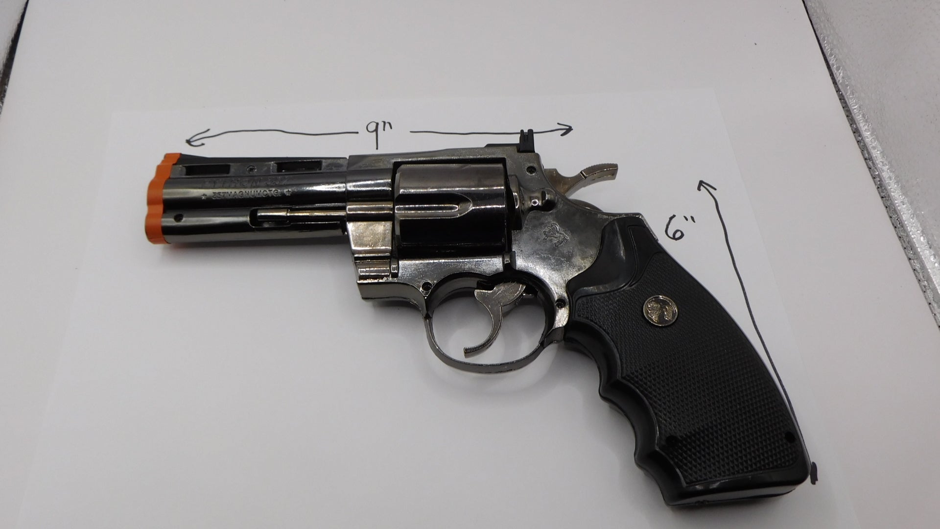 Colt Python 357 Gun Pistol Jet Torch Lighter Lifesize USA Stocked And Shipped